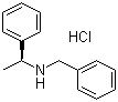 CAS # 19302-37-5, (S)-(-)-N-Benzyl-1-phenylethylamine hydrochloride, (alphaS)-alpha-Methyl-N-(phenylmethyl)benzenemethanamine hydrochloride