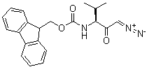 CAS 登录号：193148-58-2, N-[(1S)-3-重氮基-1-(1-甲基乙基)-2-氧代丙基]氨基甲酸芴甲基酯
