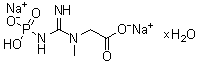 structure of CAS# 19333-65-4, Disodium N-phosphocreatine hydrate