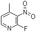 structure of CAS# 19346-43-1, 2-Fluoro-4-methyl-3-nitropyridine
