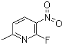 structure of CAS# 19346-45-3, 2-Fluoro-6-methyl-3-nitropyridine