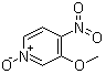 structure of CAS# 19355-04-5, 3-甲氧基-4-硝基吡啶 N-氧化物