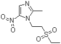 structure of CAS# 19387-91-8, 替硝唑