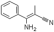 CAS # 19389-49-2, 3-Amino-2-methyl-3-phenylacrylonitrile