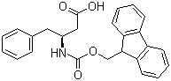structure of CAS# 193954-28-8, Fmoc-L-beta-高苯丙氨酸