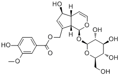 CAS # 193969-08-3, 10-O-Vanilloylaucubin