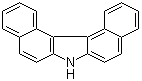 structure of CAS# 194-59-2, 3,4:5,6-Dibenzocarbazole