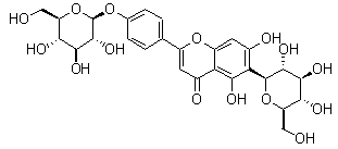 structure of CAS# 19416-87-6, 异肥皂草苷