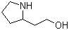 structure of CAS# 19432-88-3, 2-(吡咯烷-2-基)乙醇