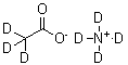 structure of CAS# 194787-05-8, Acetic-d<sub>3</sub> acid ammonium-d<sub>4</sub> salt