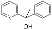 structure of CAS# 19490-92-7, alpha-Methyl-alpha-phenylpyridine-2-methanol