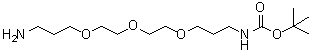 structure of CAS# 194920-62-2, [3-[2-[2-(3-氨基丙氧基)乙氧基]乙氧基]丙基]氨基甲酸叔丁基酯