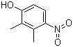 structure of CAS# 19499-93-5, 4-硝基-2,3-二甲基苯酚