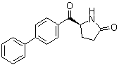 CAS 登录号：195137-95-2, (S)-5-[(联苯-4-基)羰基]吡咯烷-2-酮