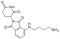 CAS 登录号：1957236-34-8, 泊马度胺-C4-NH2