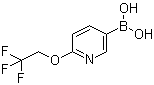 structure of CAS# 196083-20-2, [6-(2,2,2-Trifluoroethoxy)-3-pyridinyl]boronic acid