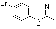 structure of CAS# 1964-77-8, 5-Bromo-2-methyl-1H-benzo[d]imidazole