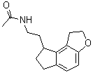 structure of CAS# 196597-16-7, N-[2-(1,6,7,8-四氢-2H-茚并[5,4-b]呋喃-8-基)乙基]乙酰胺