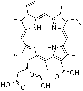 structure of CAS# 19660-77-6, 二氢卟吩 E6