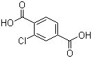 structure of CAS# 1967-31-3, 2-氯对苯二甲酸