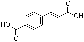 CAS 登录号：19675-63-9, 4-羧基肉桂酸