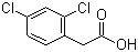 structure of CAS# 19719-28-9, 2,4-二氯苯乙酸