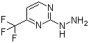 structure of CAS# 197305-97-8, 2-肼基-4-三氟甲基嘧啶