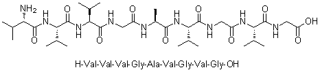 CAS # 197365-52-9, L-Valyl-L-valyl-L-valylglycyl-L-alanyl-L-valylglycyl-L-valylglycine