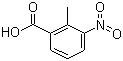 structure of CAS# 1975-50-4, 2-Methyl-3-nitrobenzoic acid