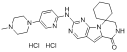 CAS 登录号：1977495-97-8, 7′,8′-二氢-2′-[[5-(4-甲基-1-哌嗪基)-2-吡啶基]氨基]-螺[环己烷-1,9′(6′H)-吡嗪并[1′,2′:1,5]吡咯并[2,3-d]嘧啶]-6′-酮盐酸盐(1:2)