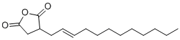 structure of CAS# 19780-11-1, 2-Dodecen-1-ylsuccinic anhydride