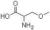 structure of CAS# 19794-53-7, O-甲基-DL-丝氨酸