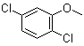 structure of CAS# 1984-58-3, 2,5-二氯苯甲醚