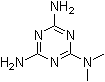 2-(二甲基氨基)-4,6-二氨基均三嗪分子结构 (CAS 1985-46-2)