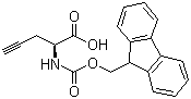 structure of CAS# 198561-07-8, Fmoc-L-propargylglycine