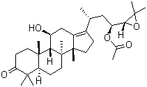 CAS # 19865-76-0, Alisol acetate B, (8alpha,9beta,14beta)-23-Acetoxy-11beta-hydroxy-dammar-13(17)-ene-3,24-dione