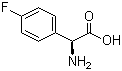 structure of CAS# 19883-57-9, (S)-4-Fluorophenylglycine