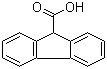 structure of CAS# 1989-33-9, 9-芴甲酸