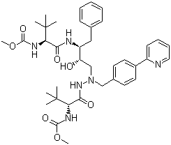 structure of CAS# 198904-31-3, Atazanavir