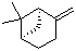 structure of CAS# 19902-08-0, (1R,5R)-6,6-Dimethyl-2-methylenebicyclo[3.1.1]heptane