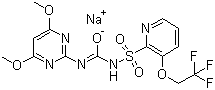 structure of CAS# 199119-58-9, Trifloxysulfuron-sodium