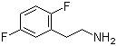 structure of CAS# 199296-54-3, 2-(2,5-二氟苯基)乙胺