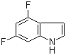 structure of CAS# 199526-97-1, 4,6-Difluoroindole