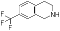 structure of CAS# 199678-32-5, 7-(三氟甲基)-1,2,3,4-四氢异喹啉