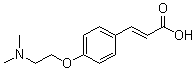 CAS # 199678-86-9, (E)-3-[4-[2-(Dimethylamino)ethoxy]phenyl]-2-propenoic acid