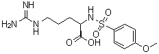 CAS 登录号：200188-25-6, N2-[(4-甲氧基苯基)磺酰基]-D-精氨酸