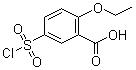 structure of CAS# 200575-16-2, 5-氯磺酰基-2-乙氧基苯甲酸