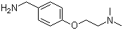 structure of CAS# 20059-73-8, 4-[2-(二甲基氨基)乙氧基]苄胺