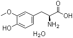 structure of CAS# 200630-46-2, 3-甲氧基-L-酪氨酸一水合物