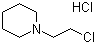 CAS # 2008-75-5, 2-Piperidinoethylchloride hydrochloride, 1-(2-Chloroethyl)piperidine hydrochloride